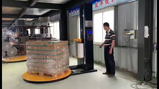 Pallet wrapping machine with factory price