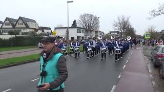 Tamarco Leiderdoro tijdens intocht Sint Nicolaas in Leiderdorp 2024 deel 2