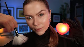 ASMR Helping You to Fall Asleep! Face Attention! Binaural Sounds