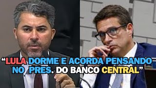 MARCOS ROGERIO FALA SANHA DO LULA TIRAR O PRESIDENTE DO BANCO CENTRAL DO BRASIL