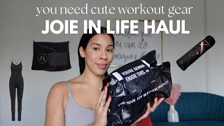 YOU NEED CUTE WORKOUT GEAR | Joie In Life Haul