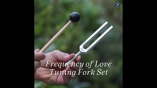 Free Frequency Of Love Tuning Fork Set #soundhealing #soundtherapy #meditation #spirituality