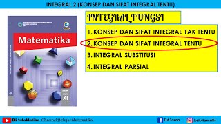 Matematika Wajib XI SMA/SMK INTEGRAL 2 (Konsep dan Sifat Integral Tentu)