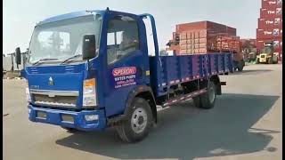 Howo brand new 4x2 light duty cargo truck with competitive price and strong quality.