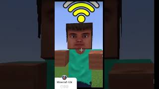 #minecraft #meme #memessteve with different Wi-Fi