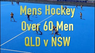 60's QLD v NSW Mens Masters Hockey.