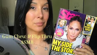 Gum Chewing ASMR | Star Magazine Flip Through