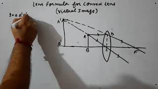 Lens Formula for Convex Lens