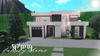 BLOXBURG: spring family home 115k l tour + speedbuild ♡