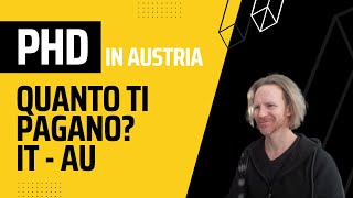 PHD: ma quanto pagano in Italia e all'estero un dottorando di ricerca? E in austria?