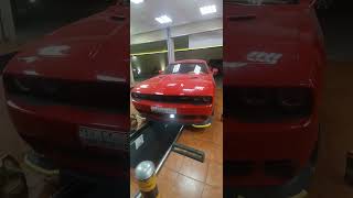 Dodge challenger red