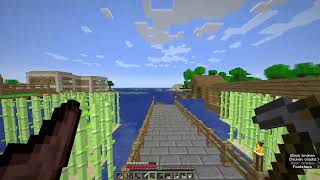 Still making the canal. Minecraft 1.19.3 E6