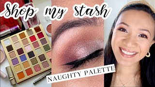 Shop my makeup stash #1 GWRM featuring BH Cosmetics Naughty Palette & mini reviews