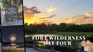 Fort Wilderness Campground Day 4-Breakfast at Trail's End