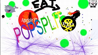 HOW TO POPSPLIT IN AGARIO! (DETAILED) +MONTAGE // HIGHLIGHTS.