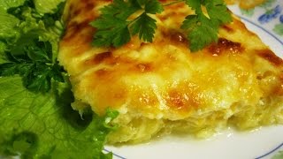 Кабачки запеченные с сыром в духовке