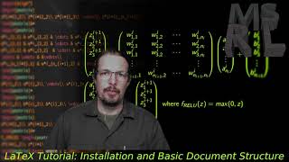 LaTeX Tutorial Part I: Installation And Basic Document Structure