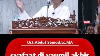 Ust.Abdul somad.Lc.MA - Syafaat di yaumil akhir