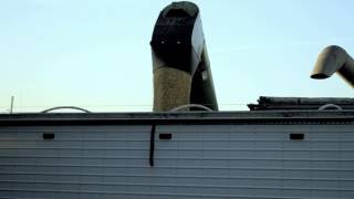 John Deere 9770 STS Bullet Rotor, John Deere 8420, & Brent 1194 Harvesting Corn in Iowa Drought