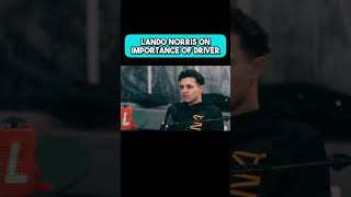 IMPORTANCE OF DRIVER! Lando Norris says that driver is more important in the lower powered Formula!