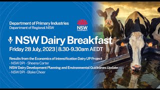 NSW DPI Dairy Breakfast - July 2023