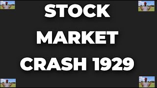 stock market crash 1929