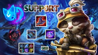 Teemo support is OP | Teemo vs Fiddlesticks | KDA 10/10/20 | League Of Legends