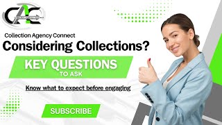 Are there benefits to collection agencies?