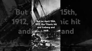 Sad history of the Titanic #sad #edit #titanic