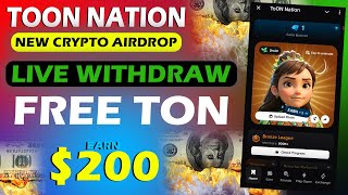 Toon Nation Airdrop - Toon Nation Withdrawal - Toon Nation Real or Fake - Toon Nation Listing Date