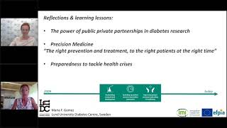 IMI impact on diabetes - 8 June 2021 - Maria Gomez