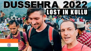 DUSSEHRA 2022 Kullu Day 1 (Three Foreigners Lost in Kullu) 🇮🇳 American in India Travel Vlog