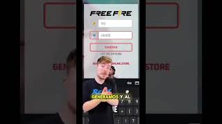 MR BEAST ENSEÑA COMO FUNCIONA SU GENERADOR DE DIAMANTES PARA FREE FIRE #shorts #ytshorts #youtube