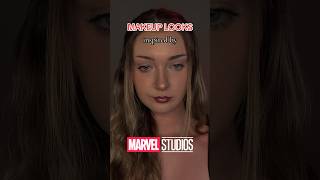 Makeup inspired by Marvel ♥️ #marvelmakeup #marvel #makeup