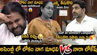 Nara Lokesh Straight Question To Janasena MLA Lokam Madhavi About His Promise | Pawan Kalyan | FC