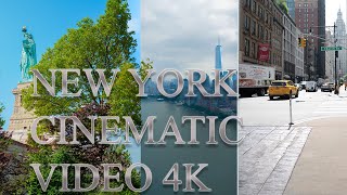 NEW YORK 🗽CINEMATIC VIDEO 4K SHOT ON RED KOMODO 6K