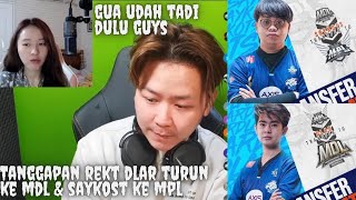 TANGGAPAN REKT DLAR TURUN MDL DAN SAYKOTS KE MPL