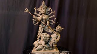 Durga murti making with clay easy process | Durga murti kaise banate hain | Art Tech