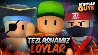 STUMBLE GUYS // TEZLASHAMIZ LOYLAR // UZBEKCHA LETSPLAY MATRITSA #9