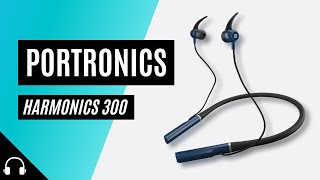 Portronics Harmonics 300 Review ⚡⚡⚡ ₹1299 Best Wireless Sports Neckband Headset #HeadphoneView