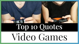 Top 10 Quotes Video Games | Retro Arcade