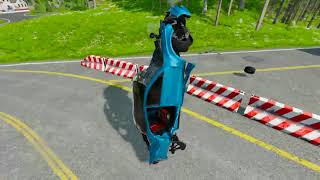 Satisfying Rollover Crashes and Fails [ BeatsCrash ] Beamng Drive