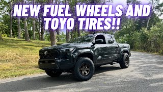 Fuel Kicker D699 with Toyo 33” Tires - No Rubbing No Cutting - 2024 Toyota Tacoma