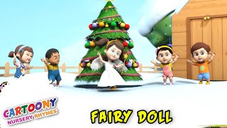 Fairy Doll | New Funny Animated Cartoon Story In Hindi | Cartoony Nursery Rhymes | Christmas Song