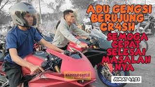 HEREX TOL HK, DUO CBR ADU GENGSI BERUJUNG CR4SH ❗ SEMOGA CEPAT SELESAI MASALAHNYA ❗