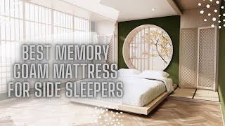 Best Memory Foam Mattress For Side Sleepers