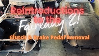 Reintroductions to the Fairlady Z!  (CLUTCH & BRAKE PEDAL REMOVAL)