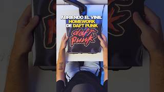 Unboxing vinil Homework de Daft Punk 💿 #daftpunk #dj #unboxing #house #edm #vinyl #disc