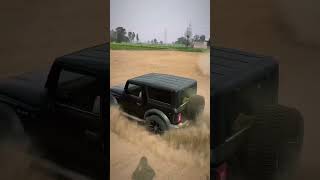 #jaat #mahindra #mahindrathar #thar modified thar stunts #offroad4x4 #tharstunts 🔥