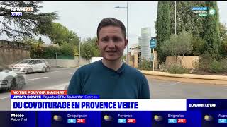 Covoiturage en Provence Verte, solution à la pénurie et au prix de l’essence - Reportage BFM TV